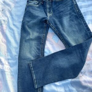 Classic Indigo Men's Straight Jeans